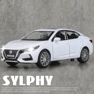 1/32 Scale Diecast Nissan Sylphy Model Car 14 S084a121eee404b0785d43e5fcd7842fed
