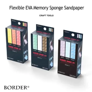 Flexible Sandpaper Sponge for Model Making 18pcs