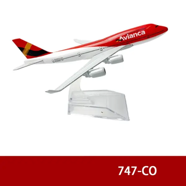 Diecast Boeing 747 777 Airplane Model 15cm - Image 31