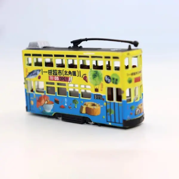 Diecast Hong Kong Double Decker Tram Model - Image 2