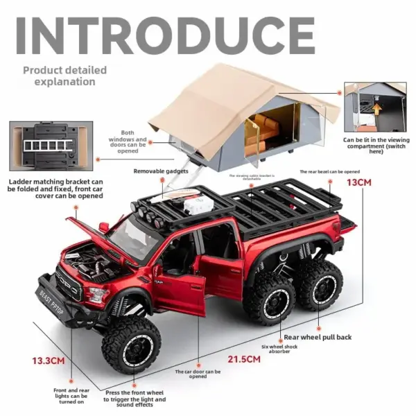 1/28 Scale Ford F150 SVT Raptor Model - Image 3