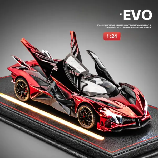 1/24 Scale Alloy Apollo EVO Super Car Model - Image 2