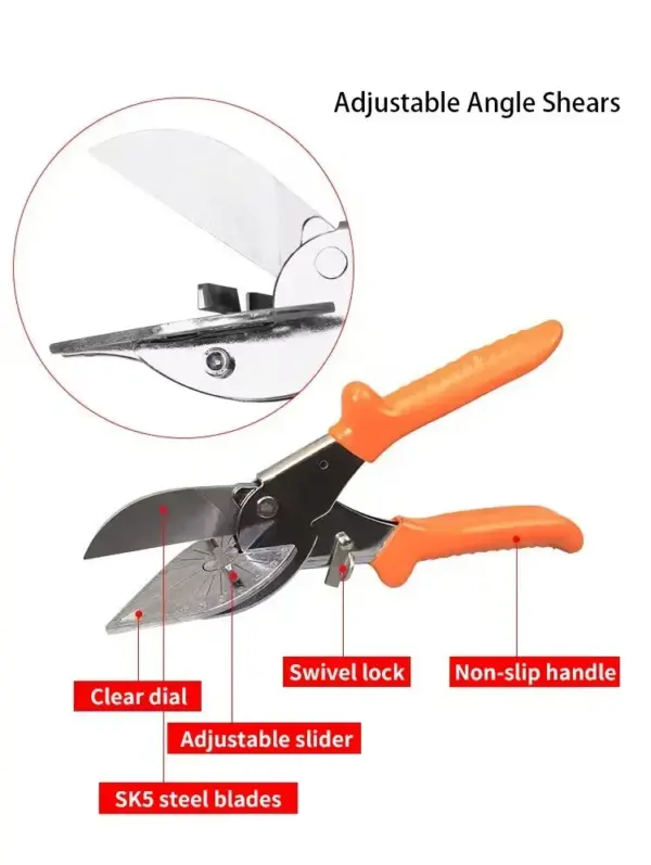 Adjustable Multi-Angle Miter Shear Cutter - Image 4