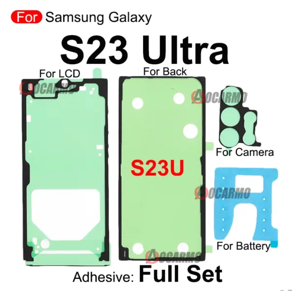 Samsung Galaxy S23 Ultra Screen & Battery Cover Kit - Image 5