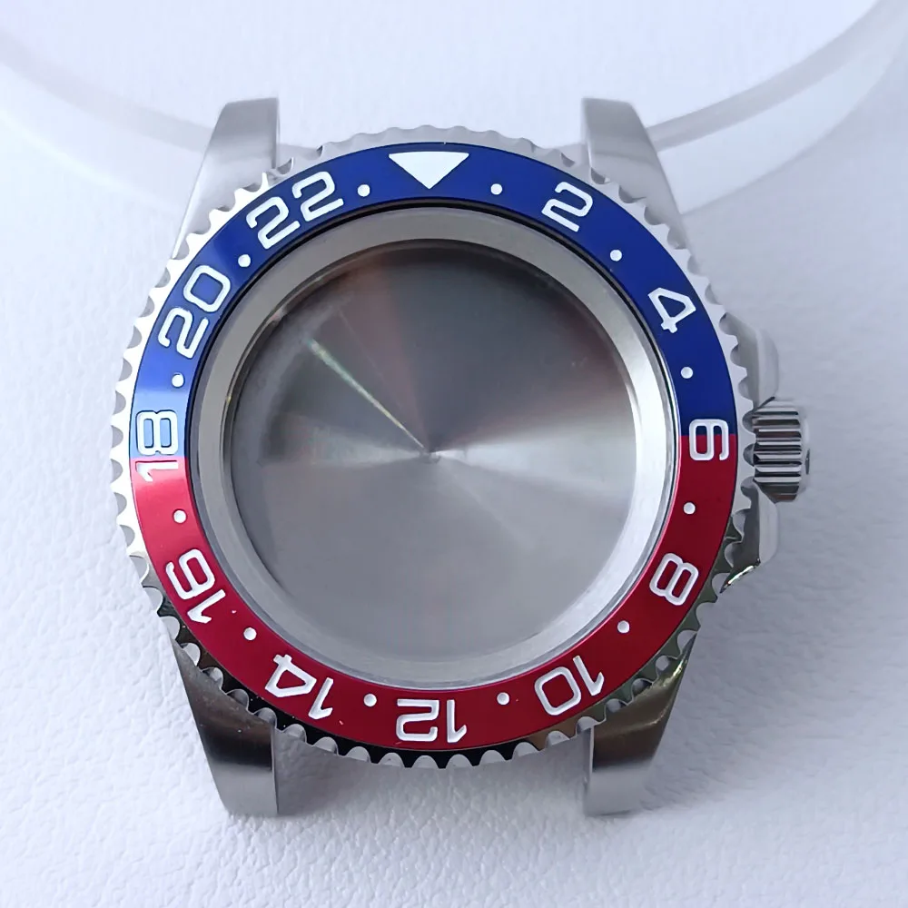 40.5mm Stainless Steel GMT Watch Case NH35/NH36 26 40.5mm Stainless Steel GMT Watch Case NH35/NH36 - Image 26