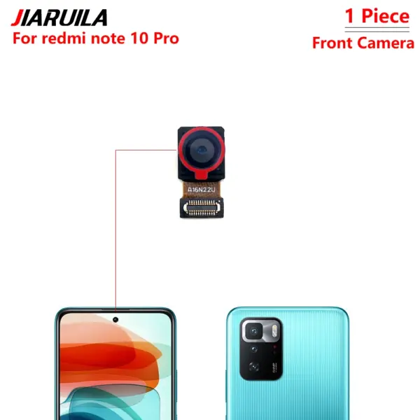Rear and Front Camera Modules for Xiaomi Redmi Note 10 Pro 10S - Image 10
