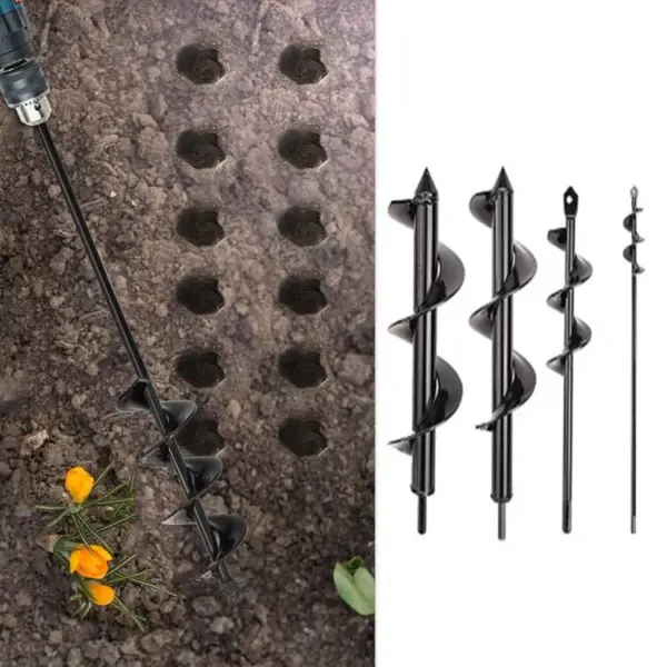 Garden Soil Auger Drill Bit for Planters - Image 4