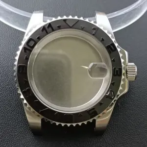 NH35 GMT Steel Watch Case 40.5mm Silver 222 S0924bd69ae6c4153bcfaf821c3c229d54 1