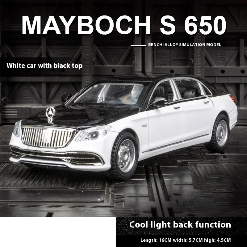 1/32 Mercedes Benz Maybach S650 Diecast Model 7 1/32 Mercedes Benz Maybach S650 Diecast Model - Image 7