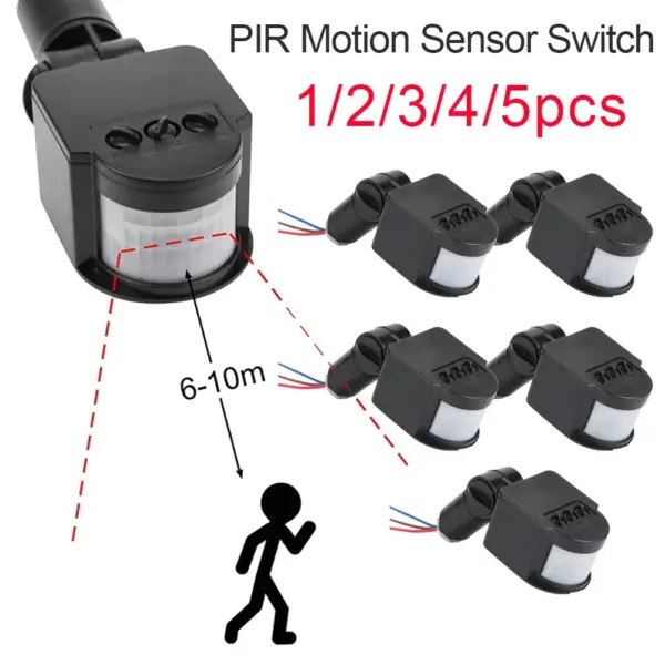 PIR Motion Sensor Wall Light Switch
