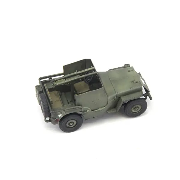 1:72 Scale American Willys Jeep Model - Image 2