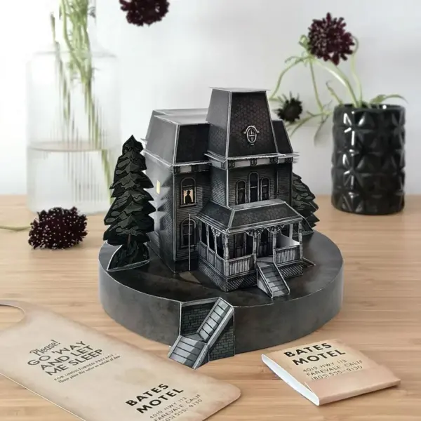 Haunted House 3D Paper Model Kit - Image 9