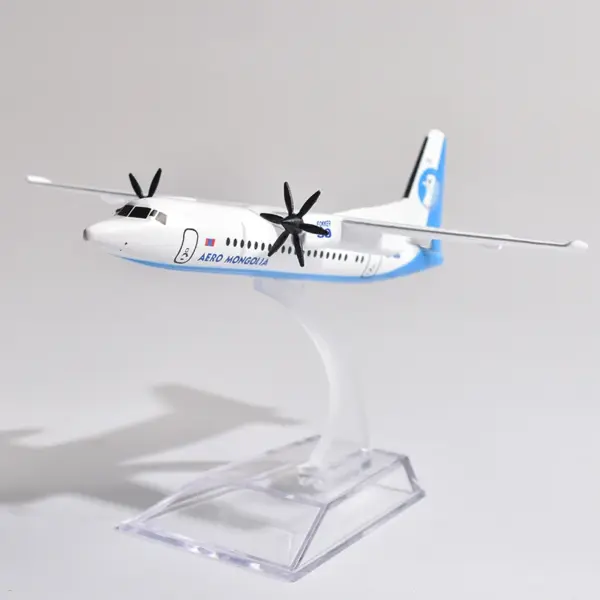 Mongolia FK50 Diecast Metal Plane Model 1:400 - Image 6