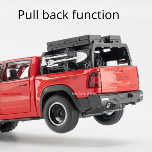 1/32 Dodge RAM MAMMOTH Diecast Pickup Model - Image 5
