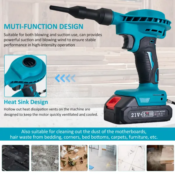 21V 50W High-Power Electric Blower - Image 5
