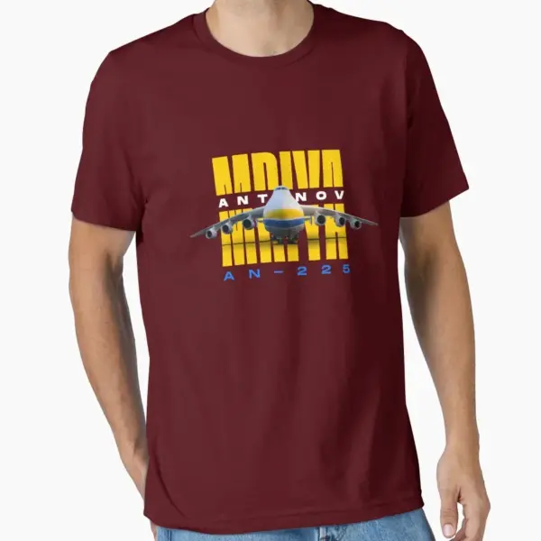 Antonov AN225 Mriya Cargo Aircraft T-Shirt - Image 10