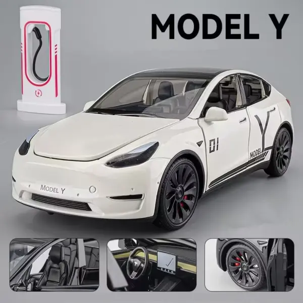 1:24 Alloy Model Y 3 S SUV Diecast Car - Image 29