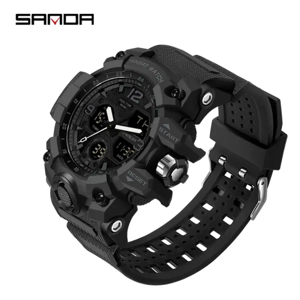 SANDA 6030 Military Quartz Men's Watch - Image 8