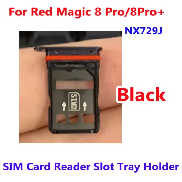 Original SIM Card Tray Holder for ZTE Nubia Red Magic Series - Image 10
