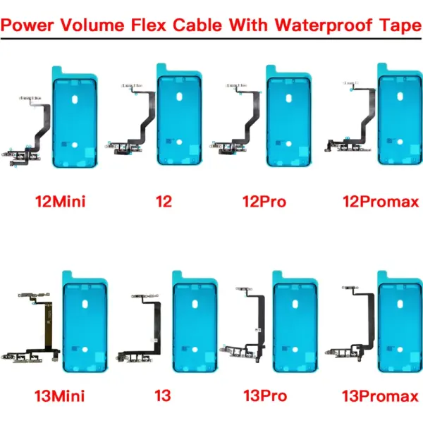 Power and Volume Button Flex Cable for iPhone 12-13 Pro Max - Image 6