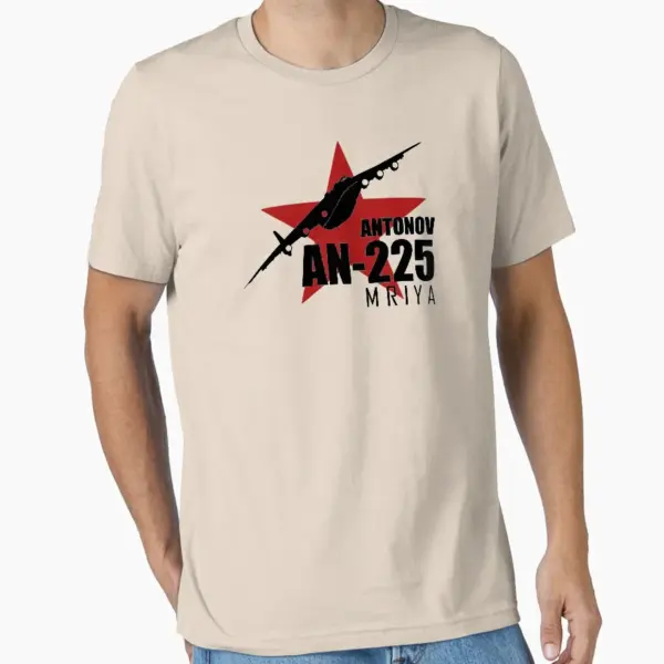 An-225 Mriya Digital Print Cotton T-Shirt - Image 11