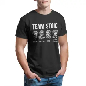 Marcus Aurelius Vintage Cotton T-Shirt for Men