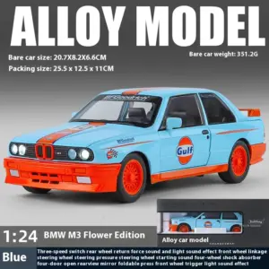 1988 1:24 BMW M3 E30 Diecast Model Car 18 S0a525757939941ecadb446b0dd0b7522t