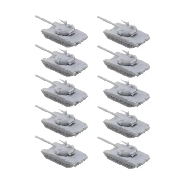 10PCS T-72B Model Tanks for Scale Display - Image 8