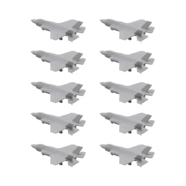 10PCS Miniature F-35A Fighter Jet Models - Image 7