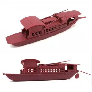 1/48 Scale Nanhu Red Boat Model Kit