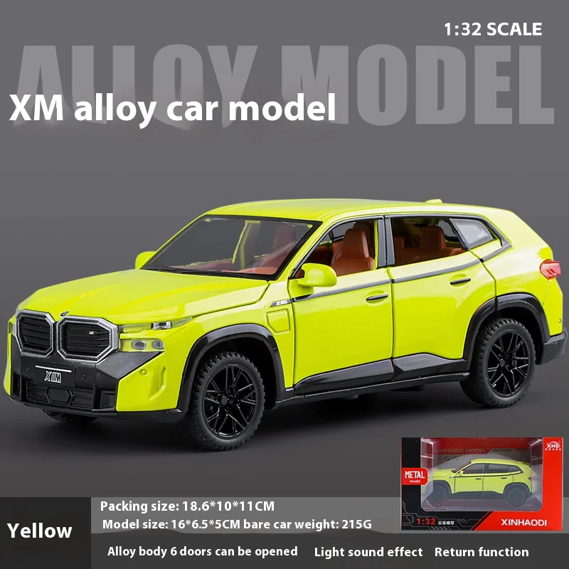 1:32 BMW XM Alloy Diecast SUV Model 11 1:32 BMW XM Alloy Diecast SUV Model - Image 11