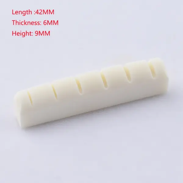 Bone Nut for Acoustic/Electric Guitar 42MM/43MM - Image 5