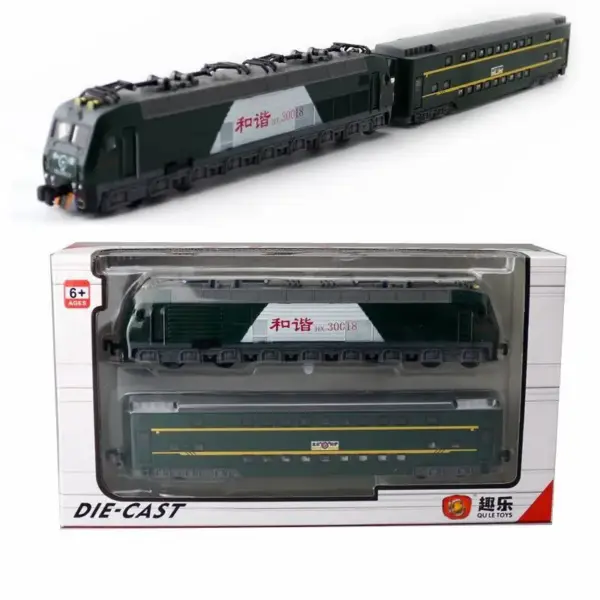 1:87 Alloy Pull Back Train Model - Image 2