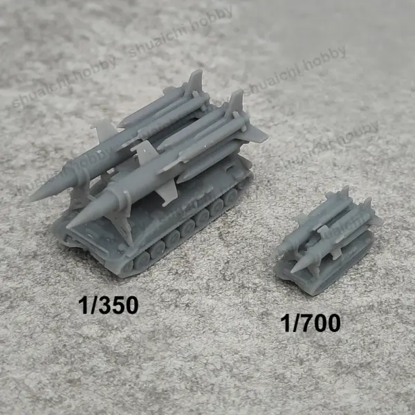 5PCS SA-4 Ganef Missile System Model Set - Image 4