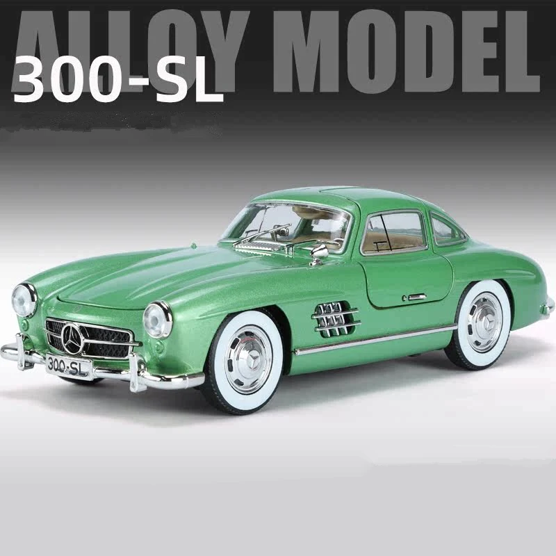 1:24 Alloy Benz 300SL Diecast Model Car 15 1:24 Alloy Benz 300SL Diecast Model Car - Image 15