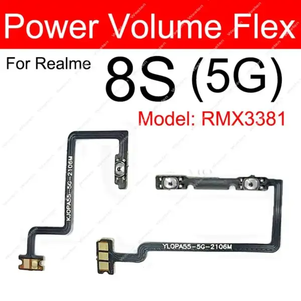 Realme 8 Series Power & Volume Flex Cable Replacement - Image 11