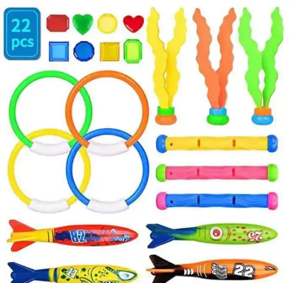 Diving Toys Set for Pool Fun - Image 16