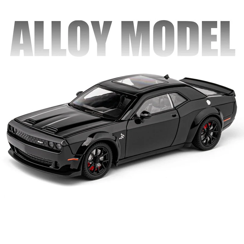 1:24 Dodge Challenger SRT Hellcat Diecast Model 12 1:24 Dodge Challenger SRT Hellcat Diecast Model - Image 12