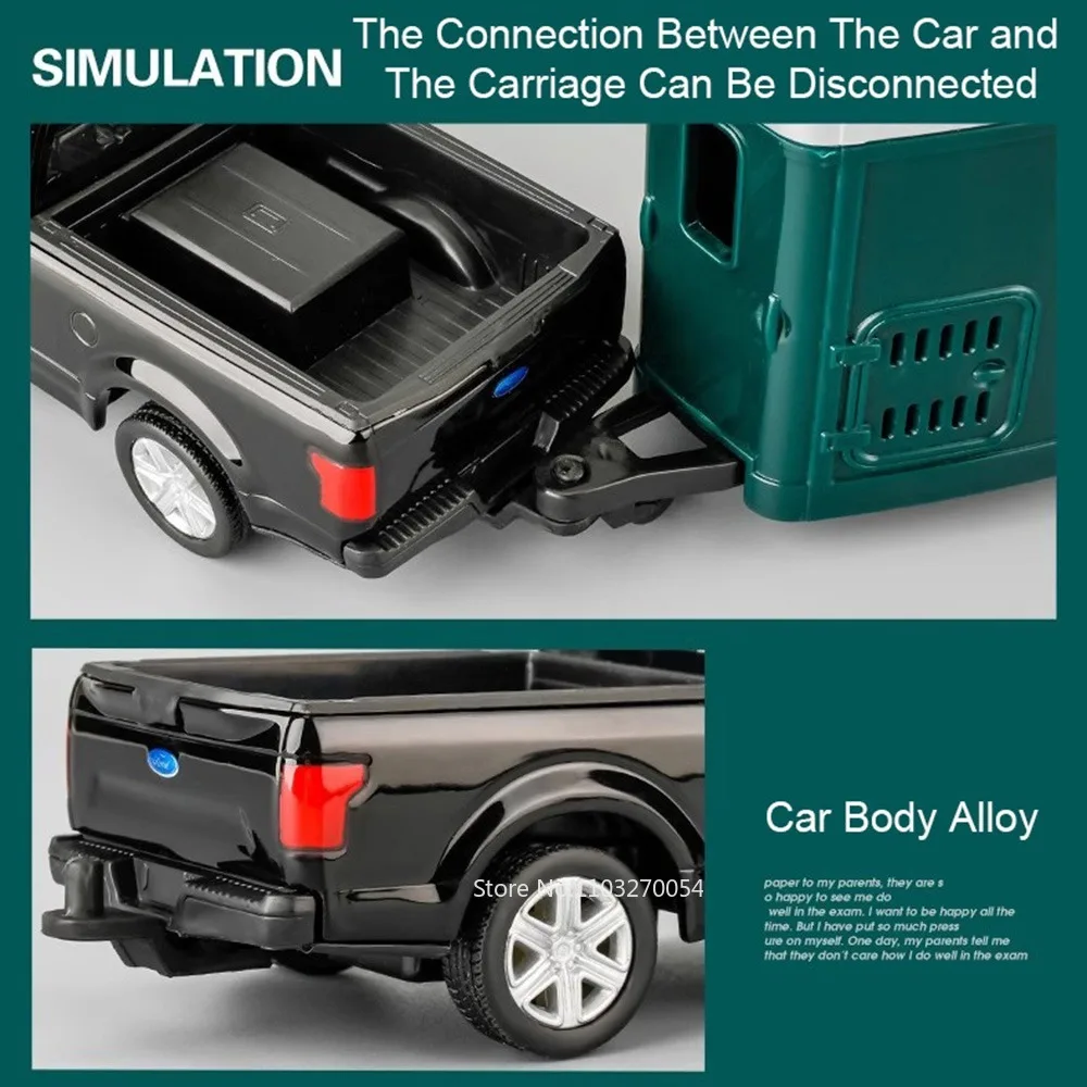 1/36 Diecast Land Rover and F150 Model 3 1/36 Diecast Land Rover and F150 Model - Image 3