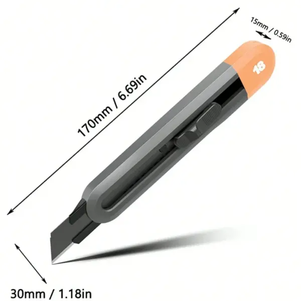 Deli Multi-Spec Utility Knife - 12/9/18mm - Image 21