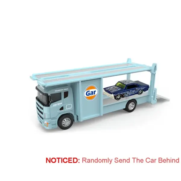 1:64 Diecast Alloy Trailer Model Toy Car - Image 21