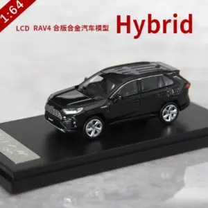 1/64 Scale Alloy RAV4 Hybrid SUV Model Car 12 S0be86cb59fe24fd28bf4ac20da154227M
