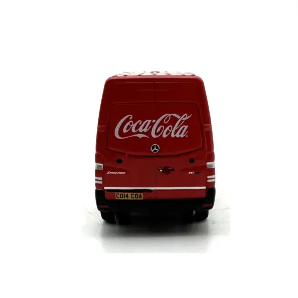 1:76 Mercedes-Benz Coca-Cola Van Collectible Model - Image 4
