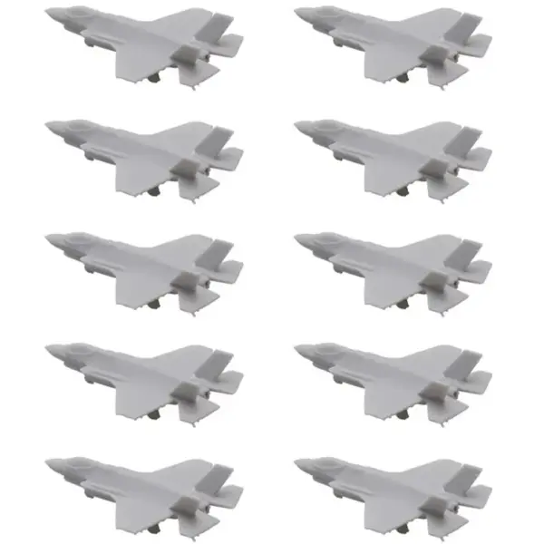 10PCS Miniature F-35A Fighter Jet Models - Image 11