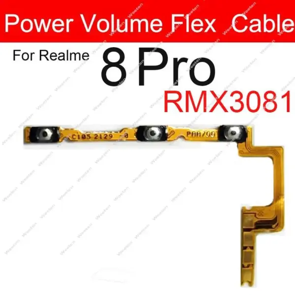 Realme 8 Series Power & Volume Flex Cable Replacement - Image 5