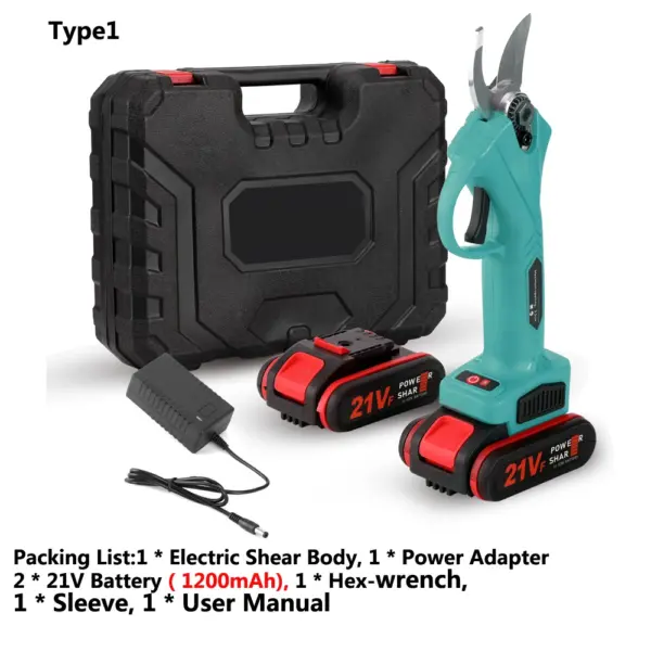 21V Cordless Electric Pruning Shear Set - Image 10