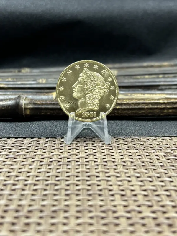 Confederate Double Eagle 20 Coin Replica - Image 3