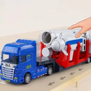 1:50 Scale Blue Plastic Engineering Vehicle Model 8 S0c617bb5aecf49889940d562f5c201160 1