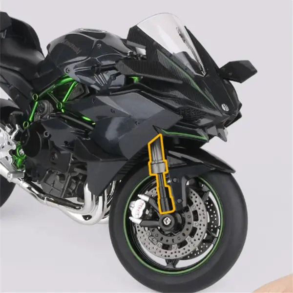 1/9 KAWASAKI H2R Alloy Motorcycle Model - Image 5