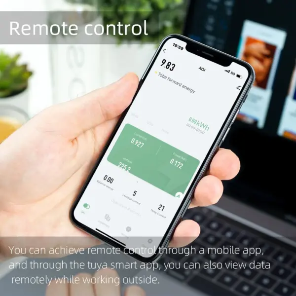 Tuya WiFi Smart Circuit Breaker Power Meter - Image 6